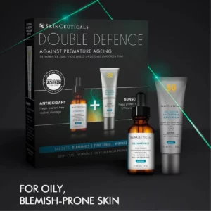 Silymarin CF Double Defence Kit - Vit C serum and SPF Bundle