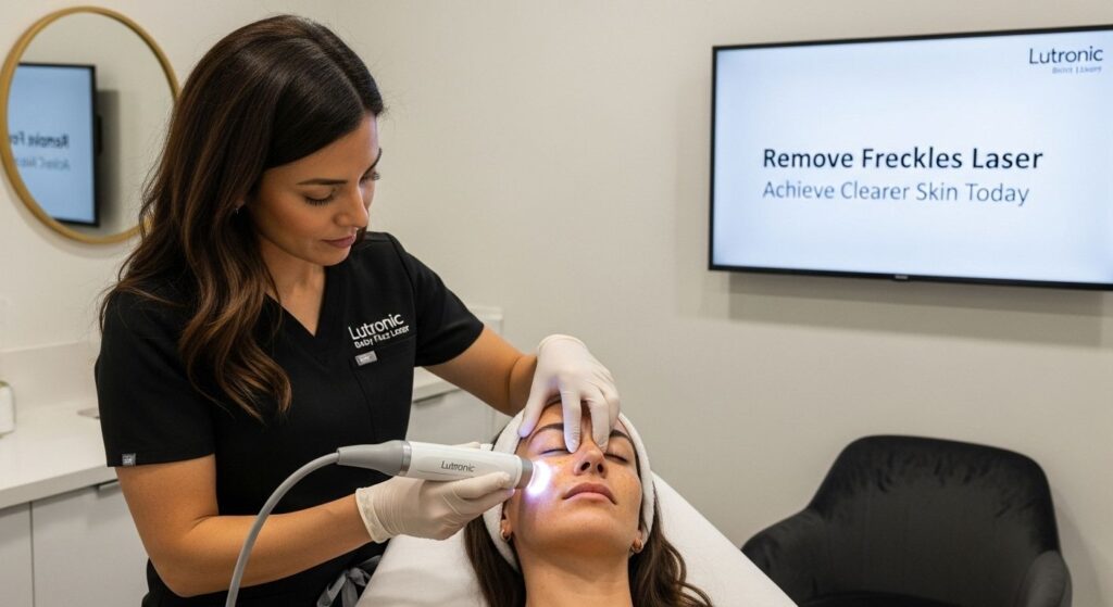 remove freckles laser treatment