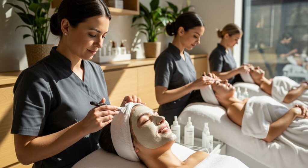 facial for oily skin, spa treatment, skincare