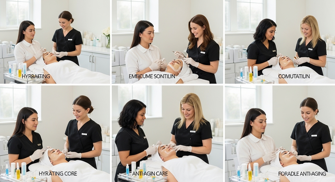 facial treatments, professional skincare, beauty spa